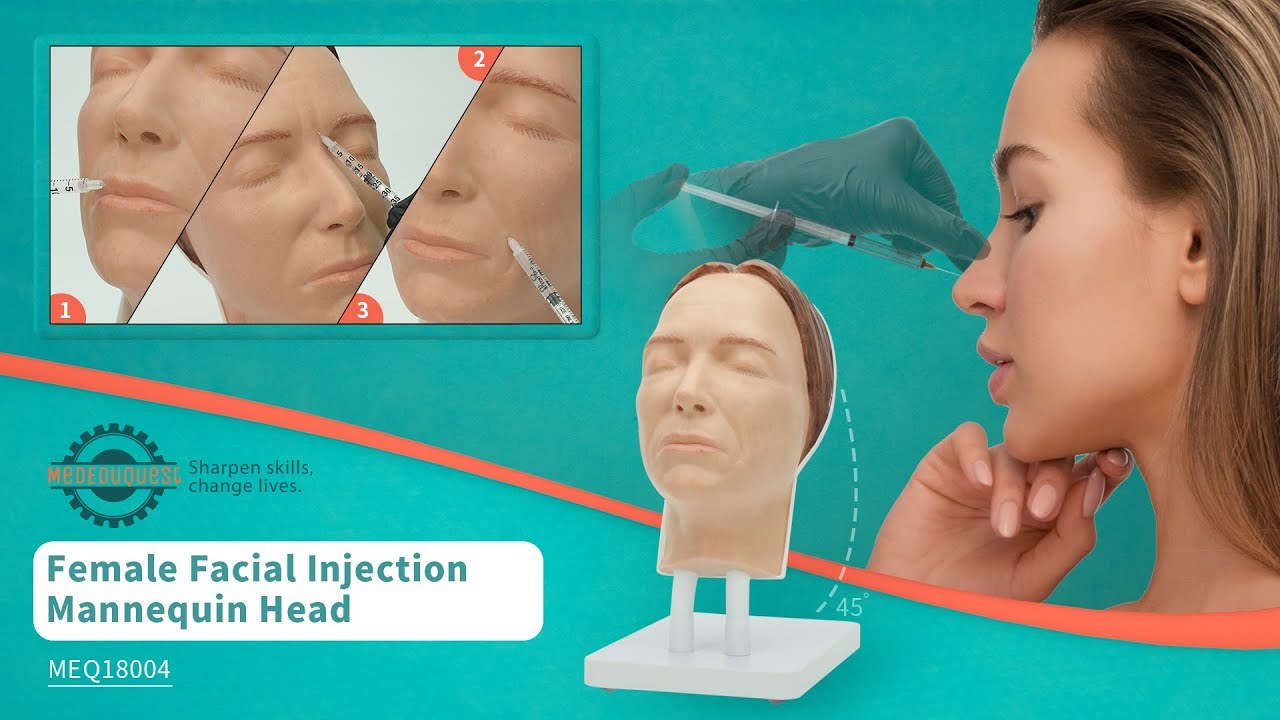 Female Facial Injection Mannequin - Sara Model