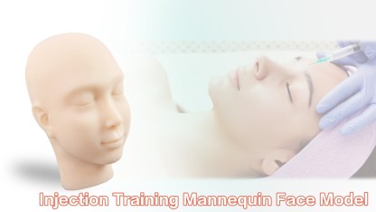 Injection Training Mannequin Face Model