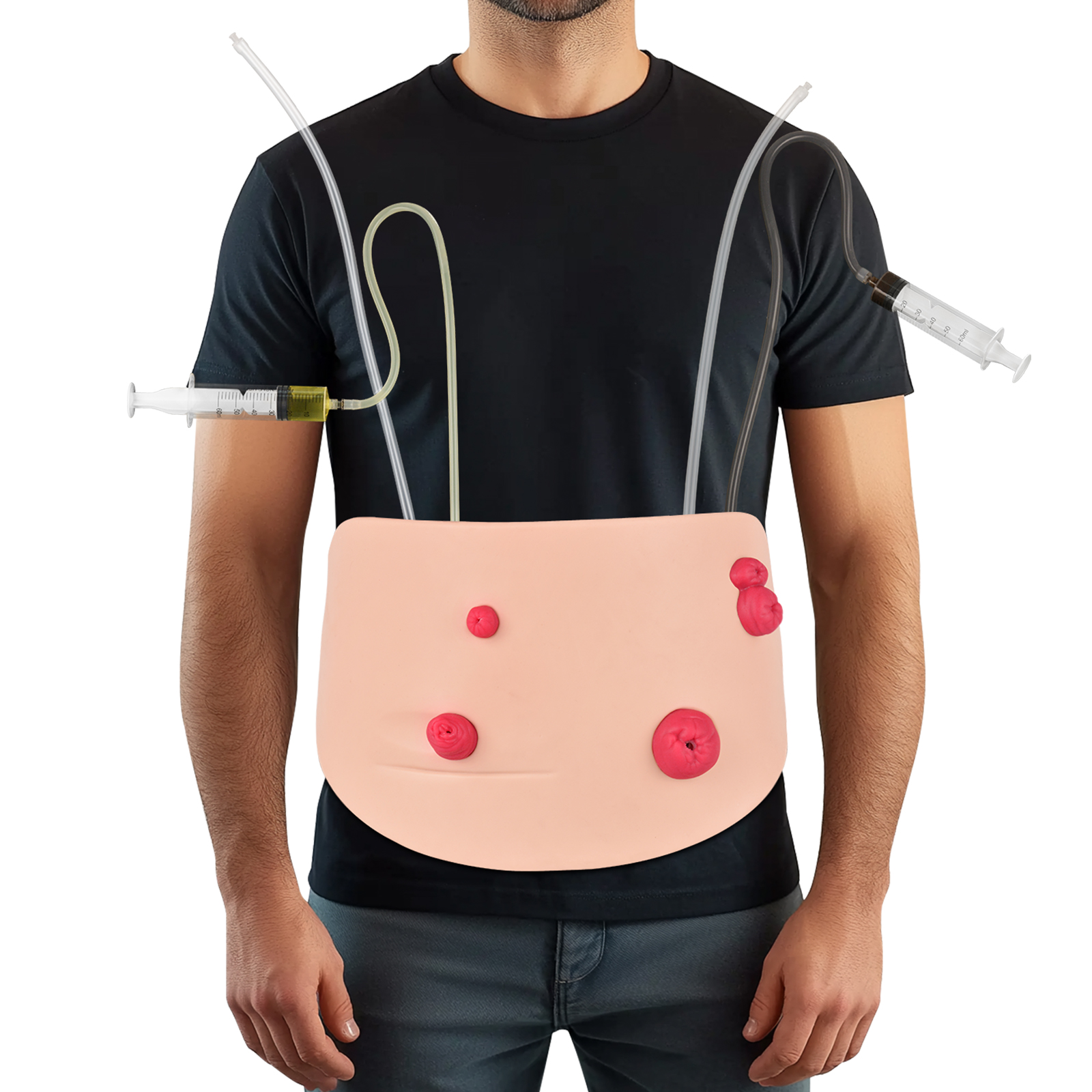 Wearable Ostomy Care Trainer Kit for Teaching and Hands-on Practice
