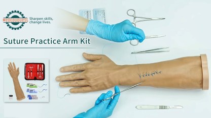 Suture and Stapling Practice Arm Kit for Medical Students