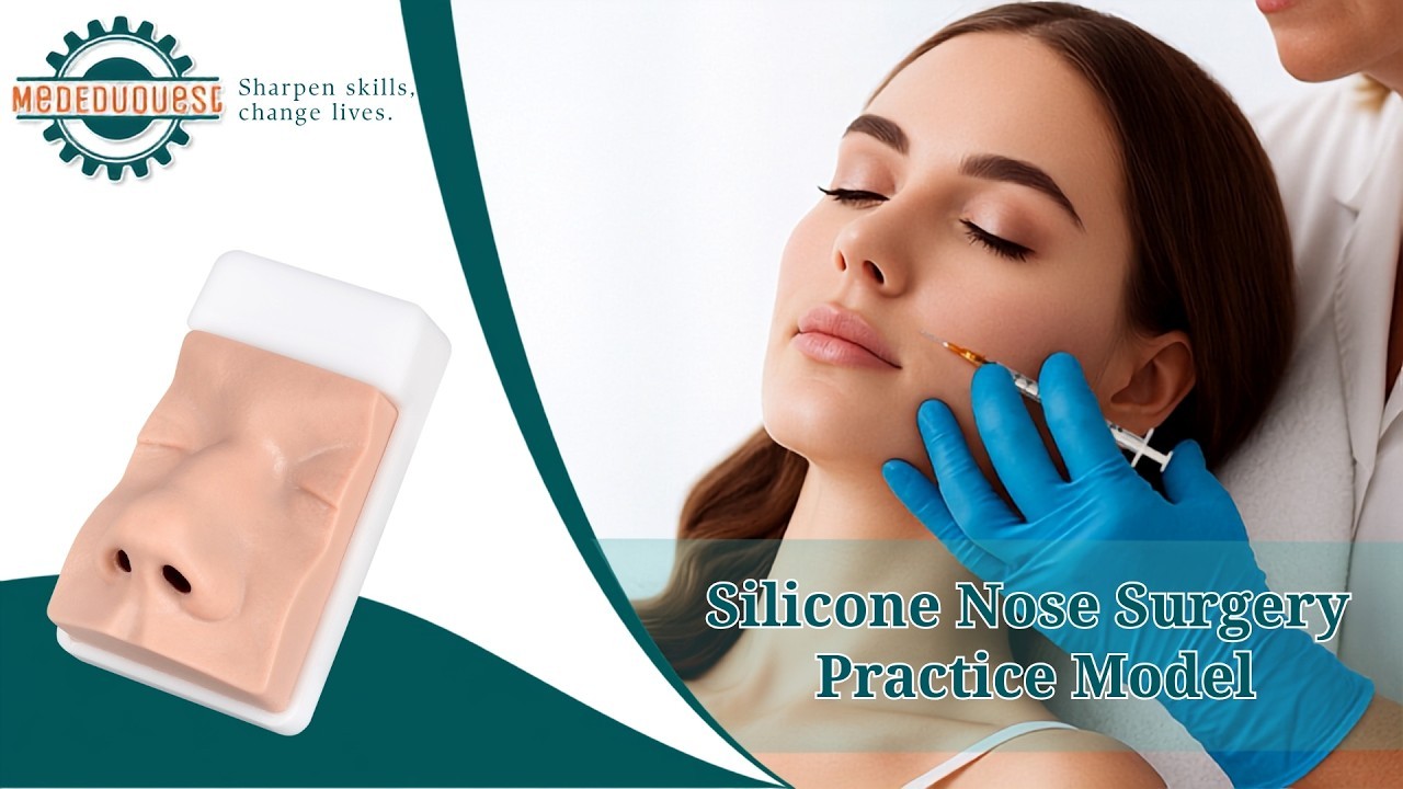 Silicone Nose Filler Injection Training Model