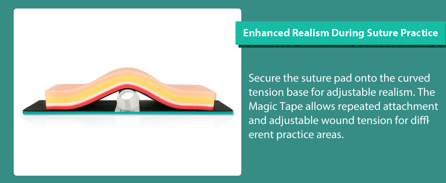 Light Skin Suture Practice Pad for Medical Students and Nurses