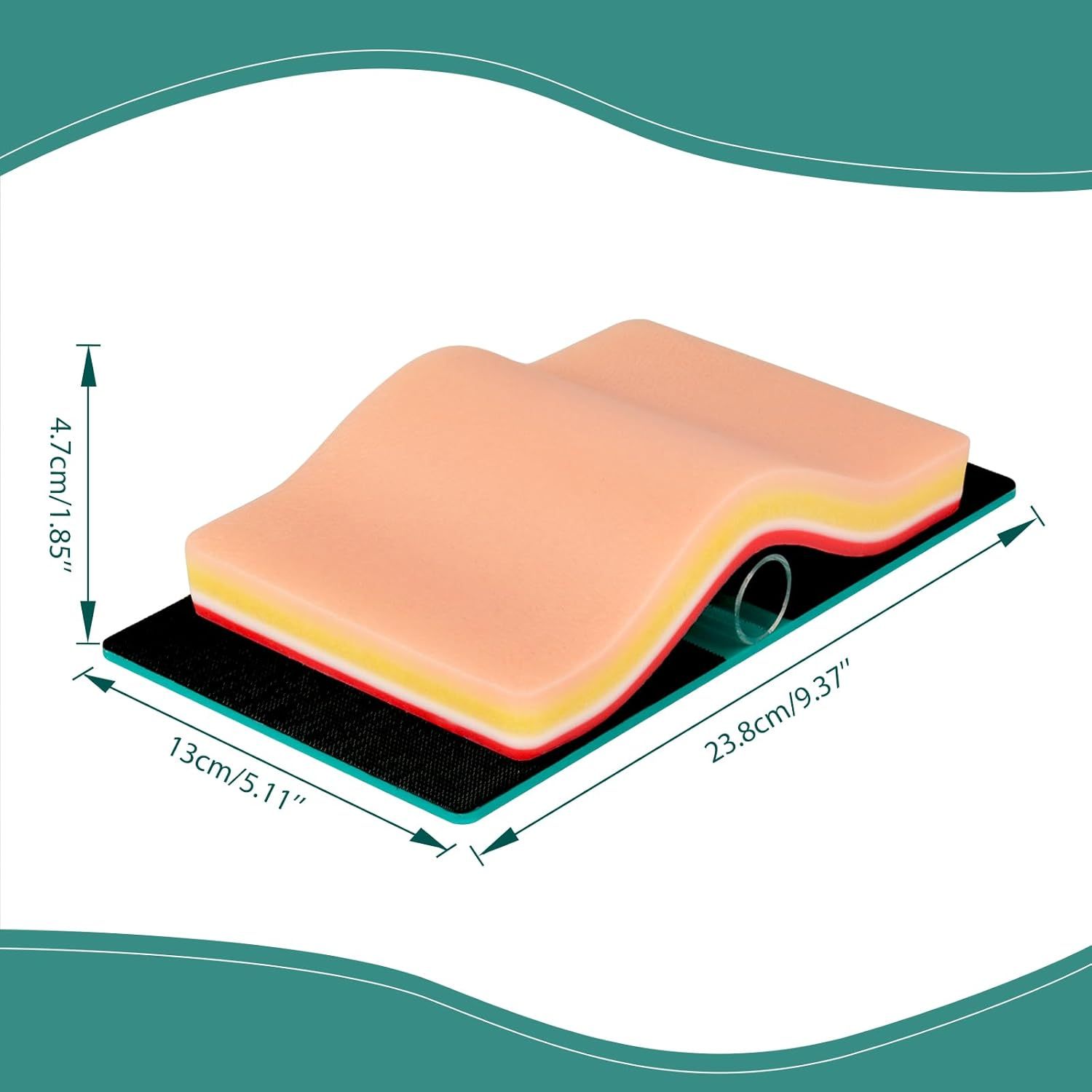 Advanced 5 Layers Suture Pad Size