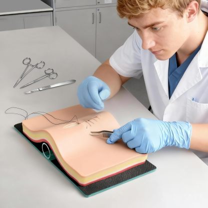 Light Skin Suture Practice Pad for Medical Students and Nurses