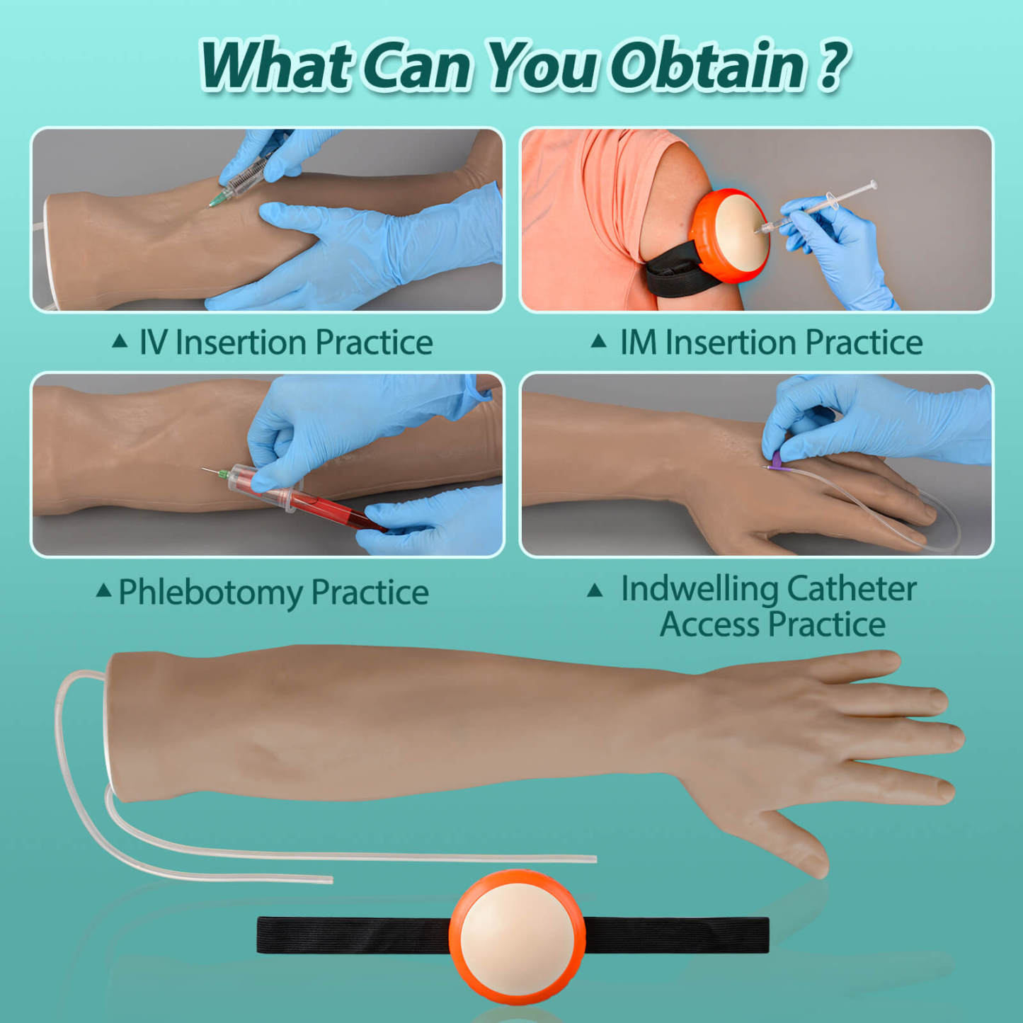 venipuncture practice arm model