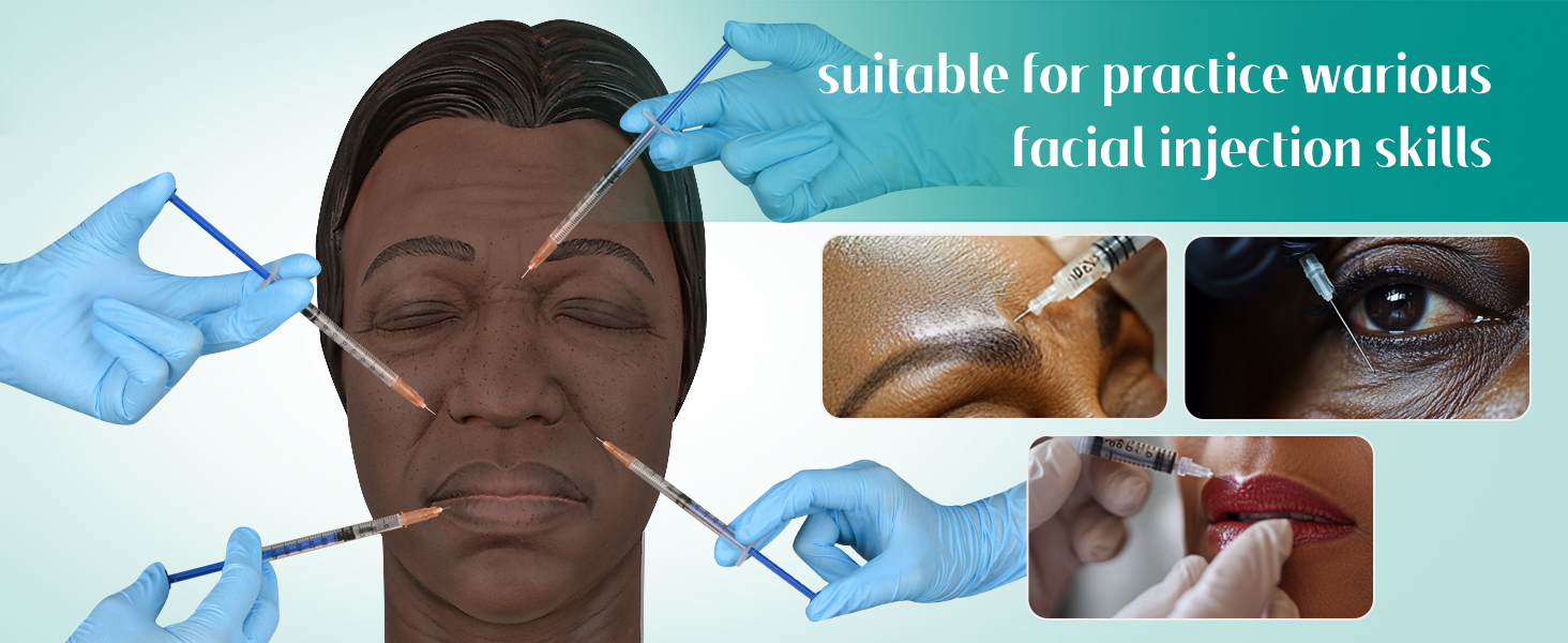 injection mannequin head