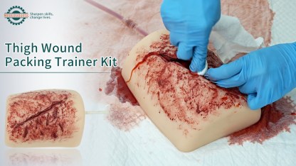Leg Laceration Wound Packing Trainer