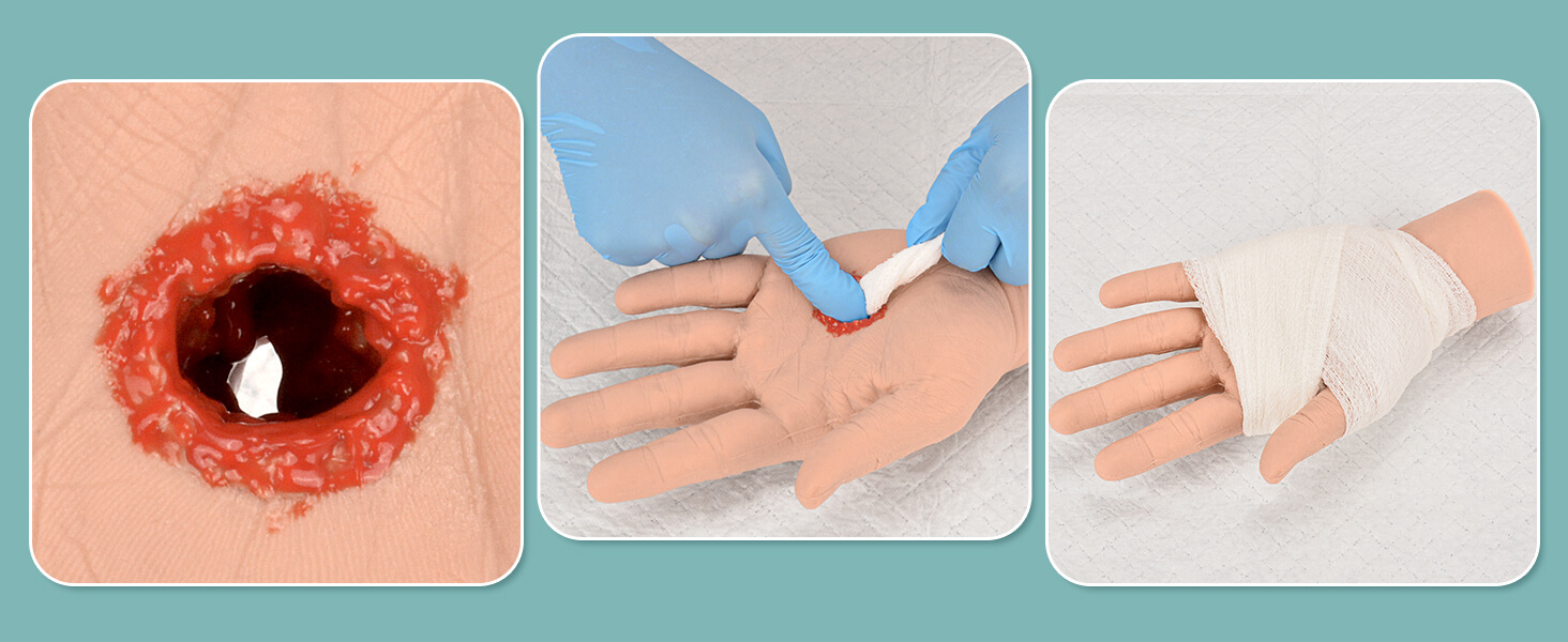 Gunshot Wound Hand Packing Training Trainer