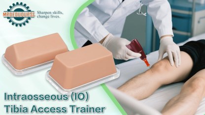 Intraosseous (IO) Injection Trainer with Bone Marrow