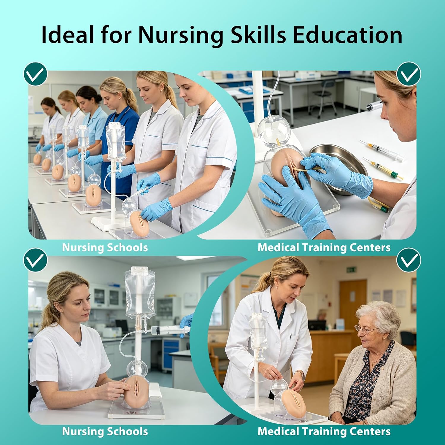 Geriatric Female Catheterization Trainer