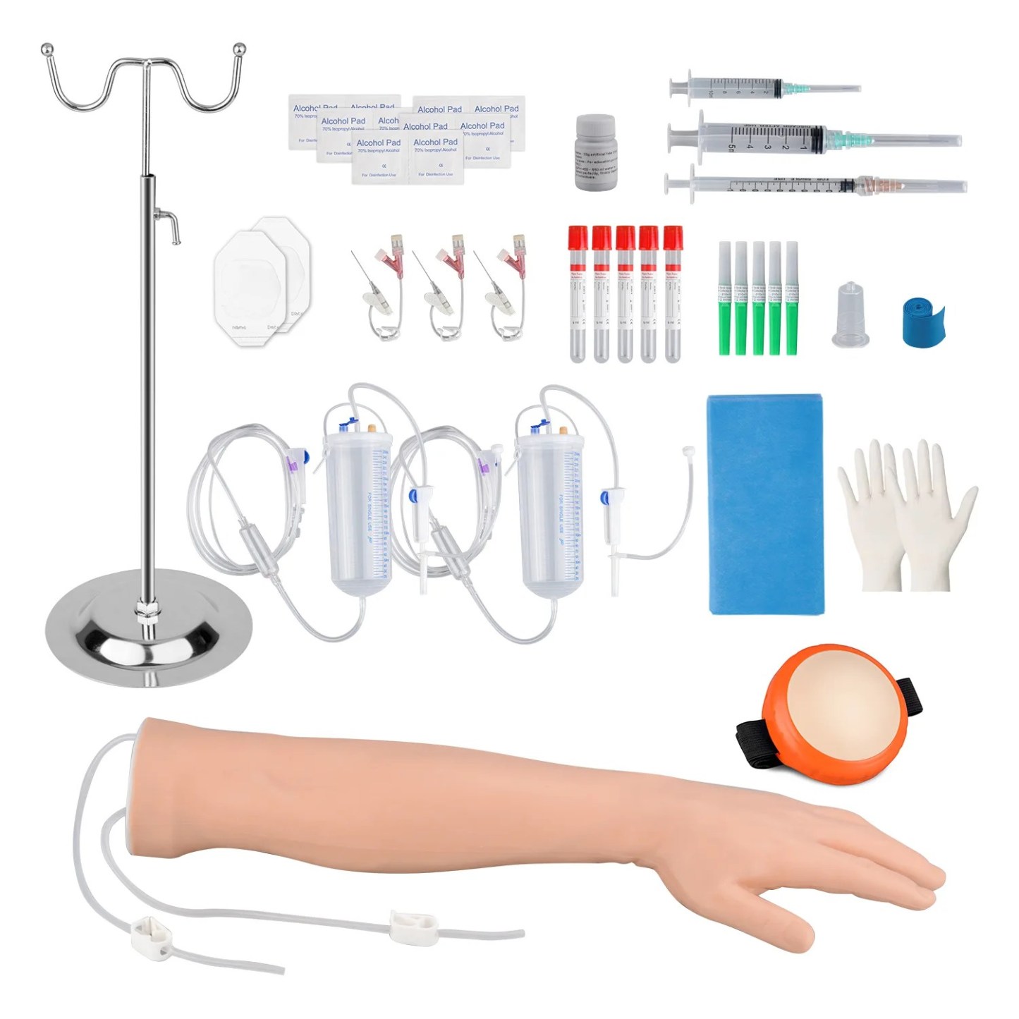 IV Injection Arm for Phlebotomy Venipuncture Cannulation Practice