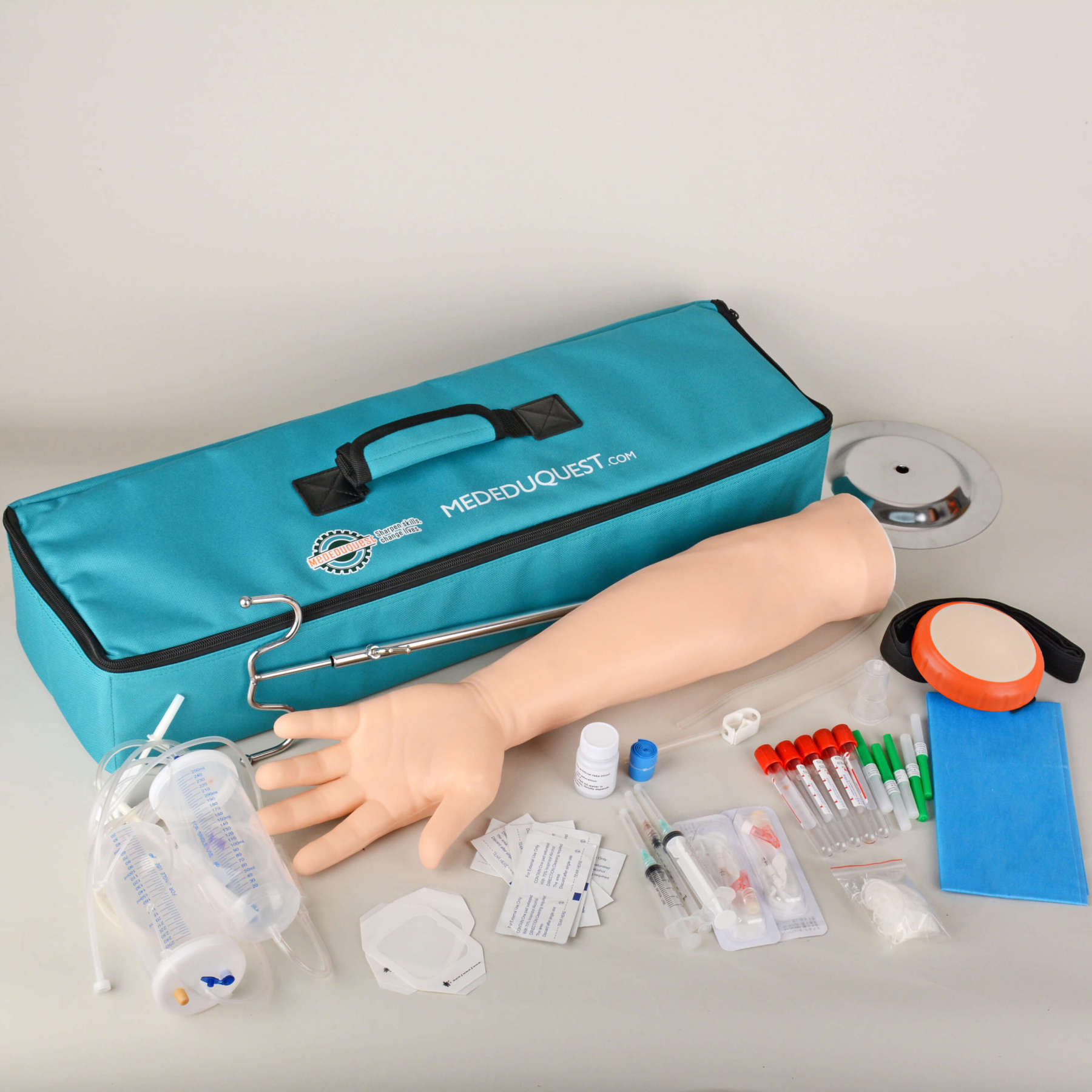 IV Injection Arm for Phlebotomy Venipuncture Cannulation Practice