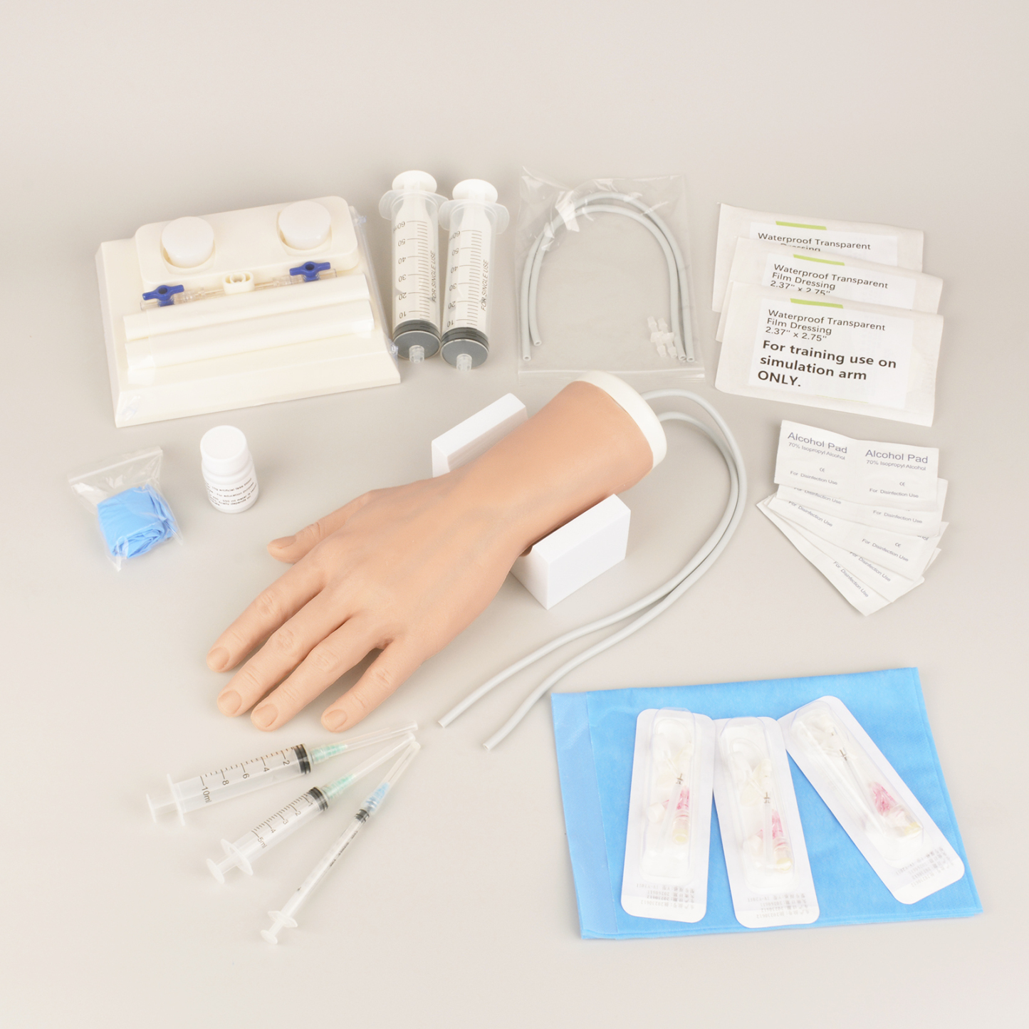 Venipuncture and IV Practice Hand Kit, Adult