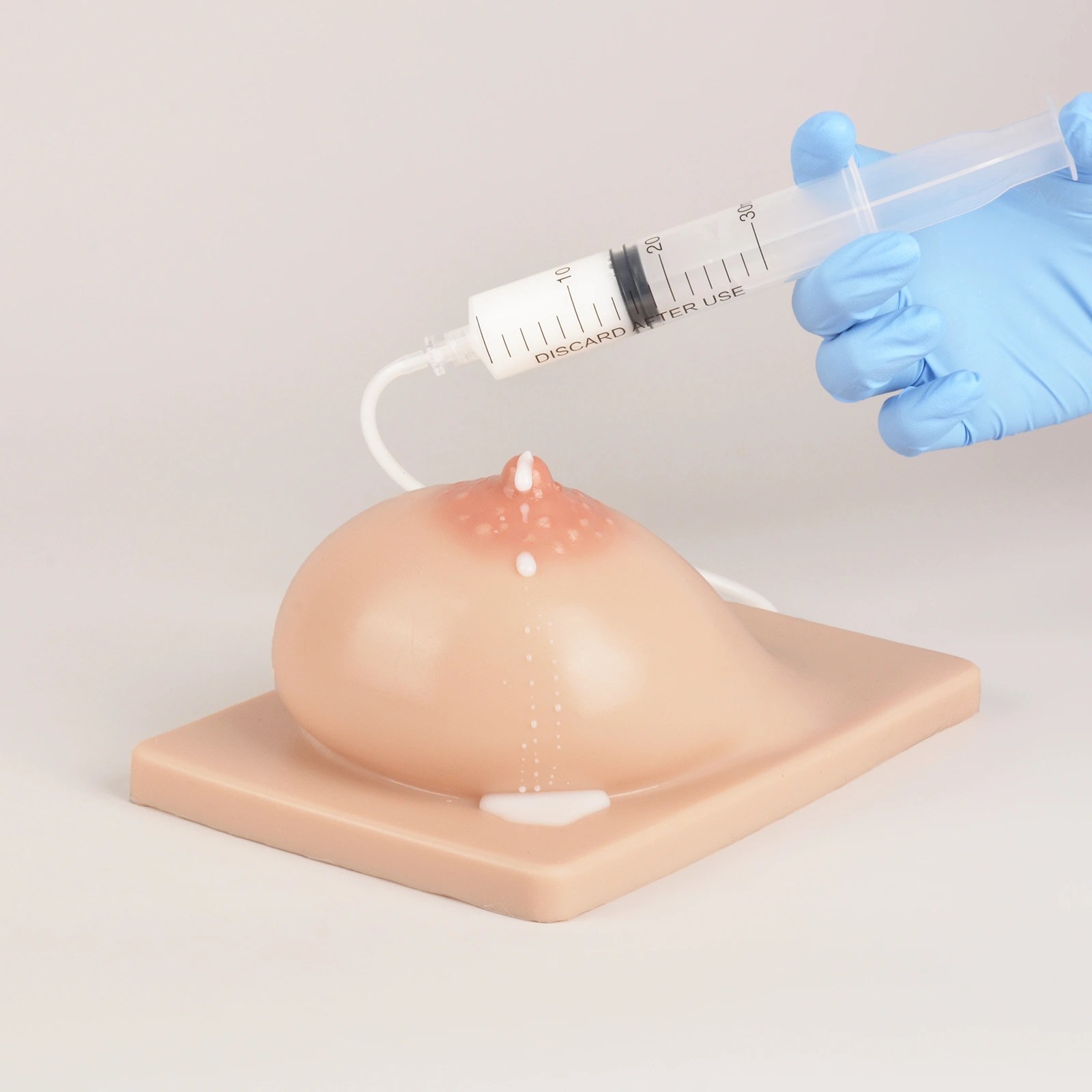 Lactation Breast Model with Milk Expression Function