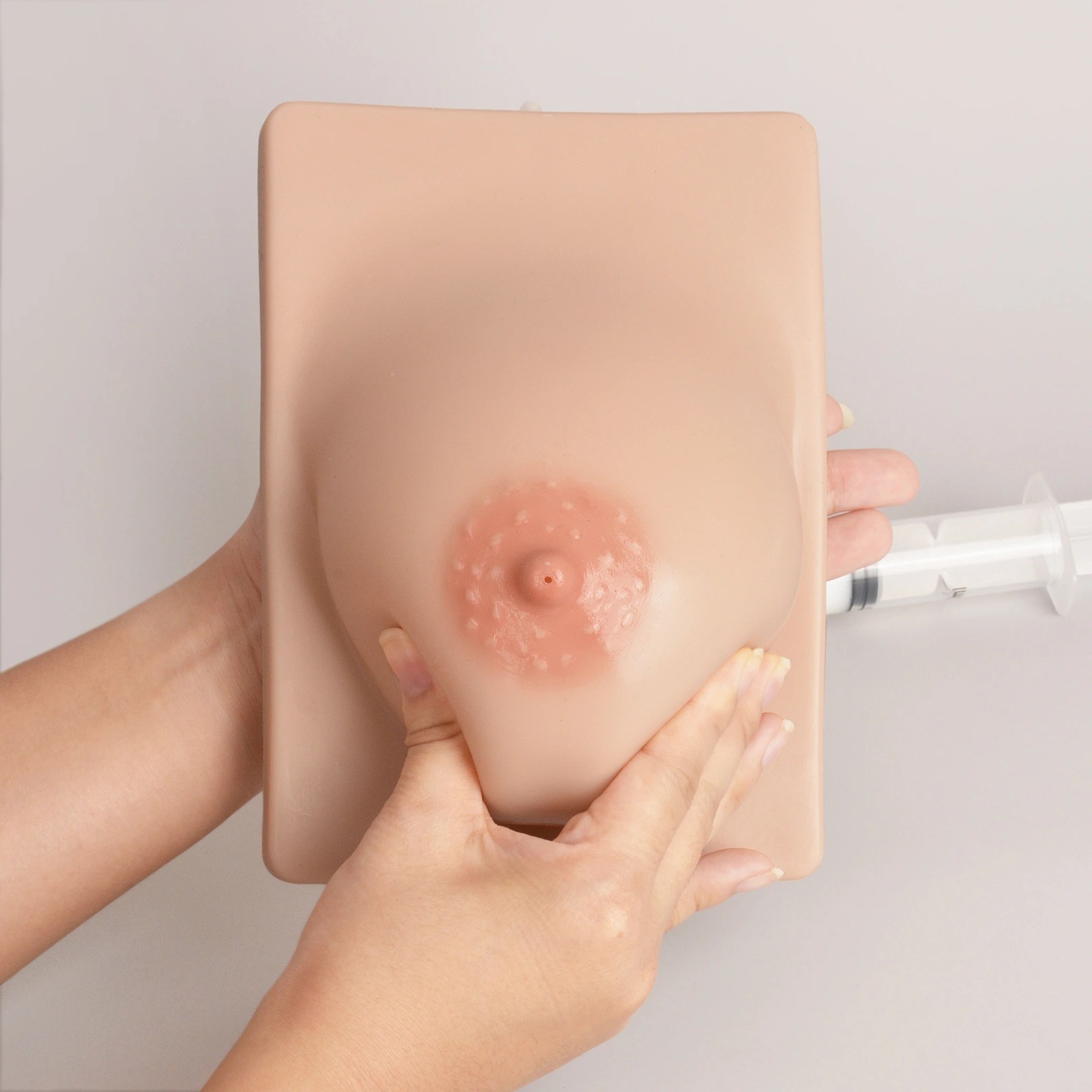 Lactation Breast Model with Milk Expression Function