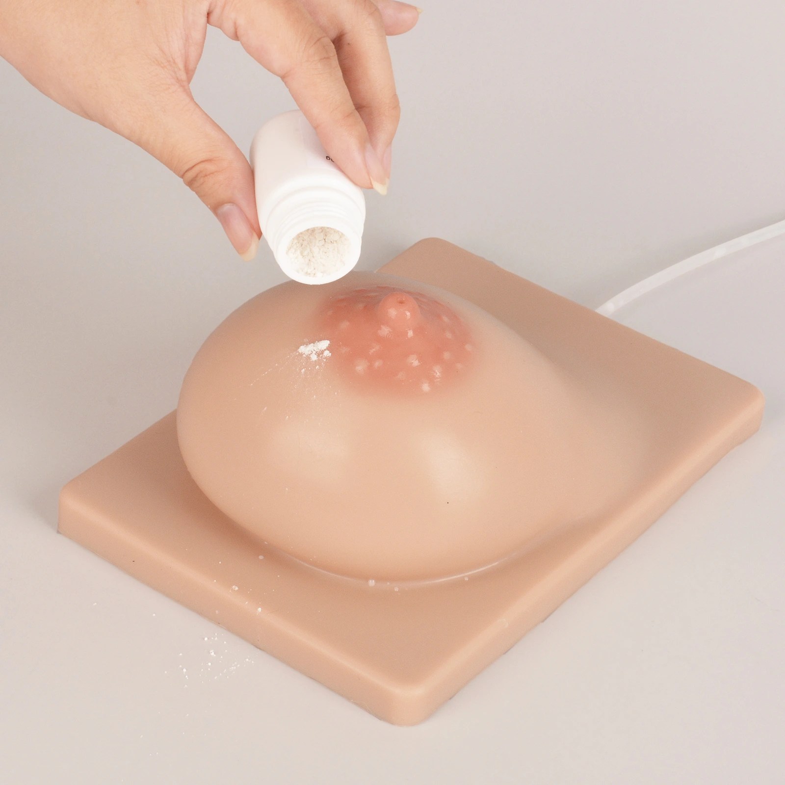 Lactation Breast Model with Milk Expression Function