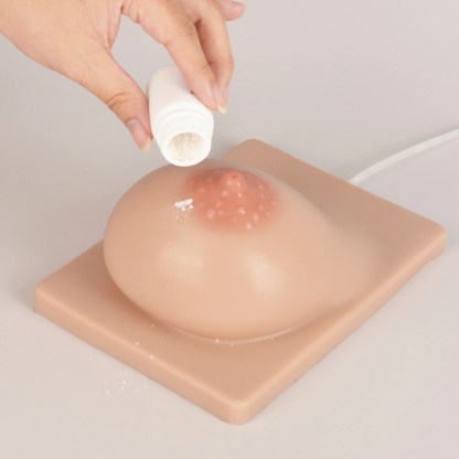 Lactation Breast Model with Milk Expression Function