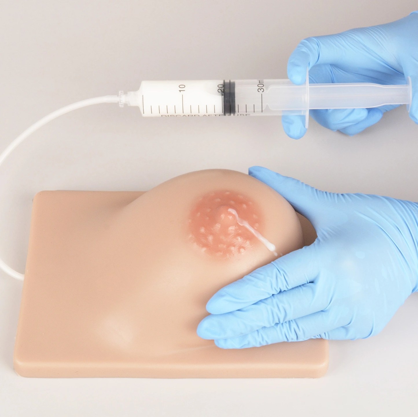 Lactation Breast Model with Milk Expression Function