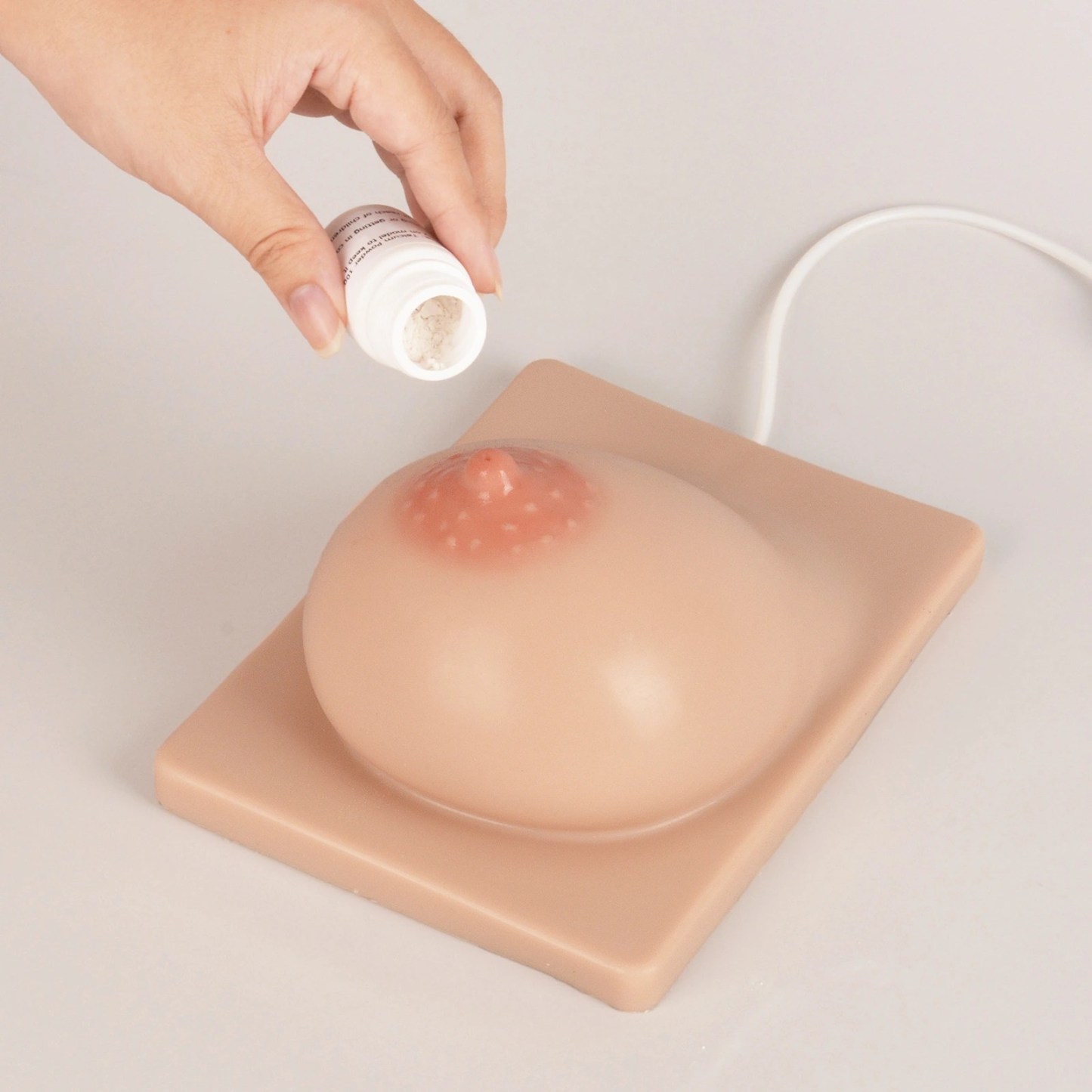Lactation Breast Model with Milk Expression Function