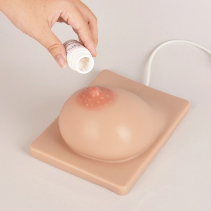 Lactation Breast Model with Milk Expression Function