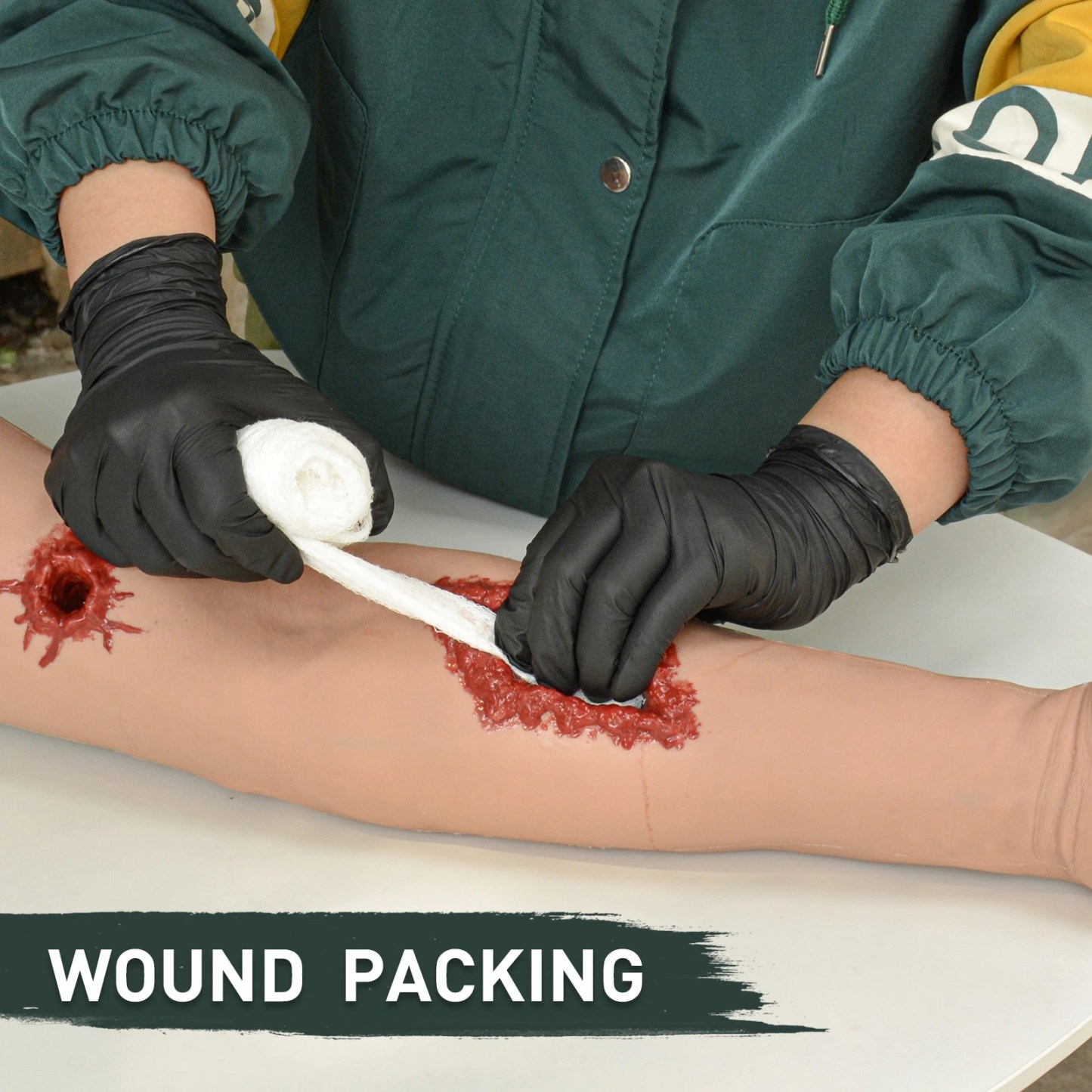 Multiple Wounds Haemorrhage Control Arm Trainer, Medium