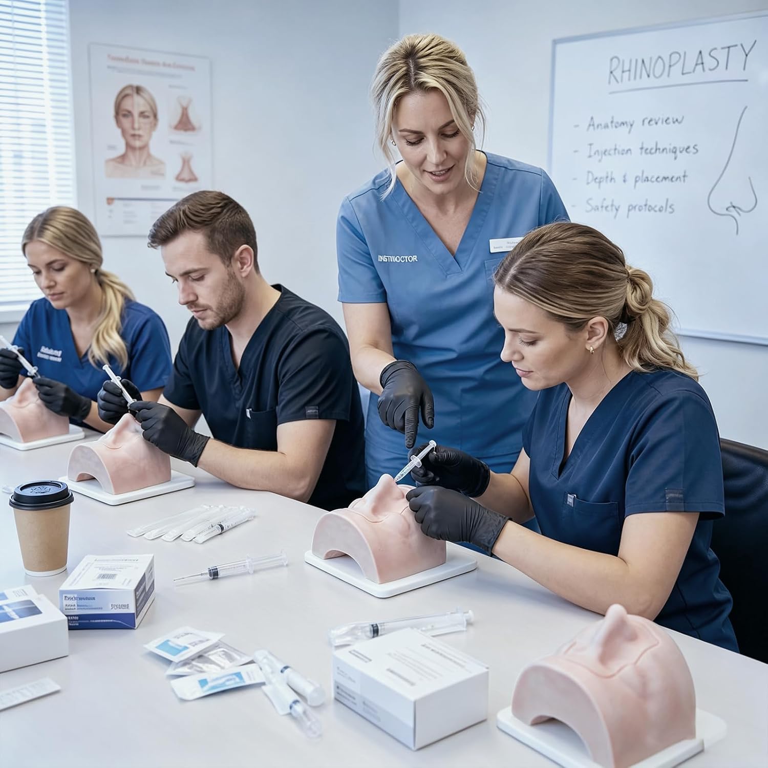 Rhinoplasty Surgical Training Simulator