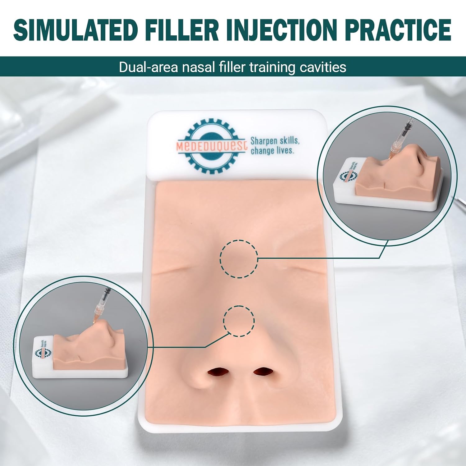 Rhinoplasty Training Model for Nasal Injection Training