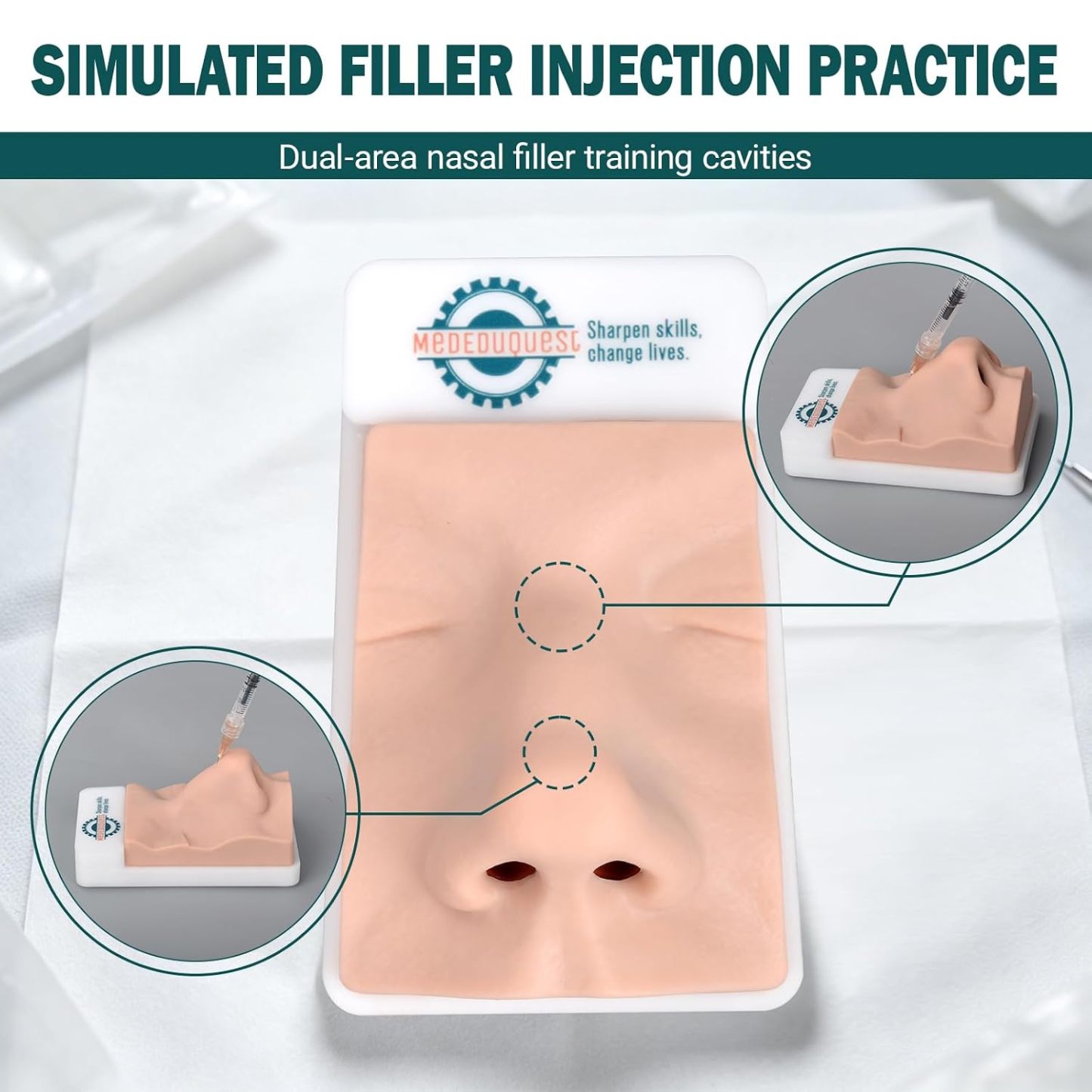 Rhinoplasty Training Model for Nasal Injection Training