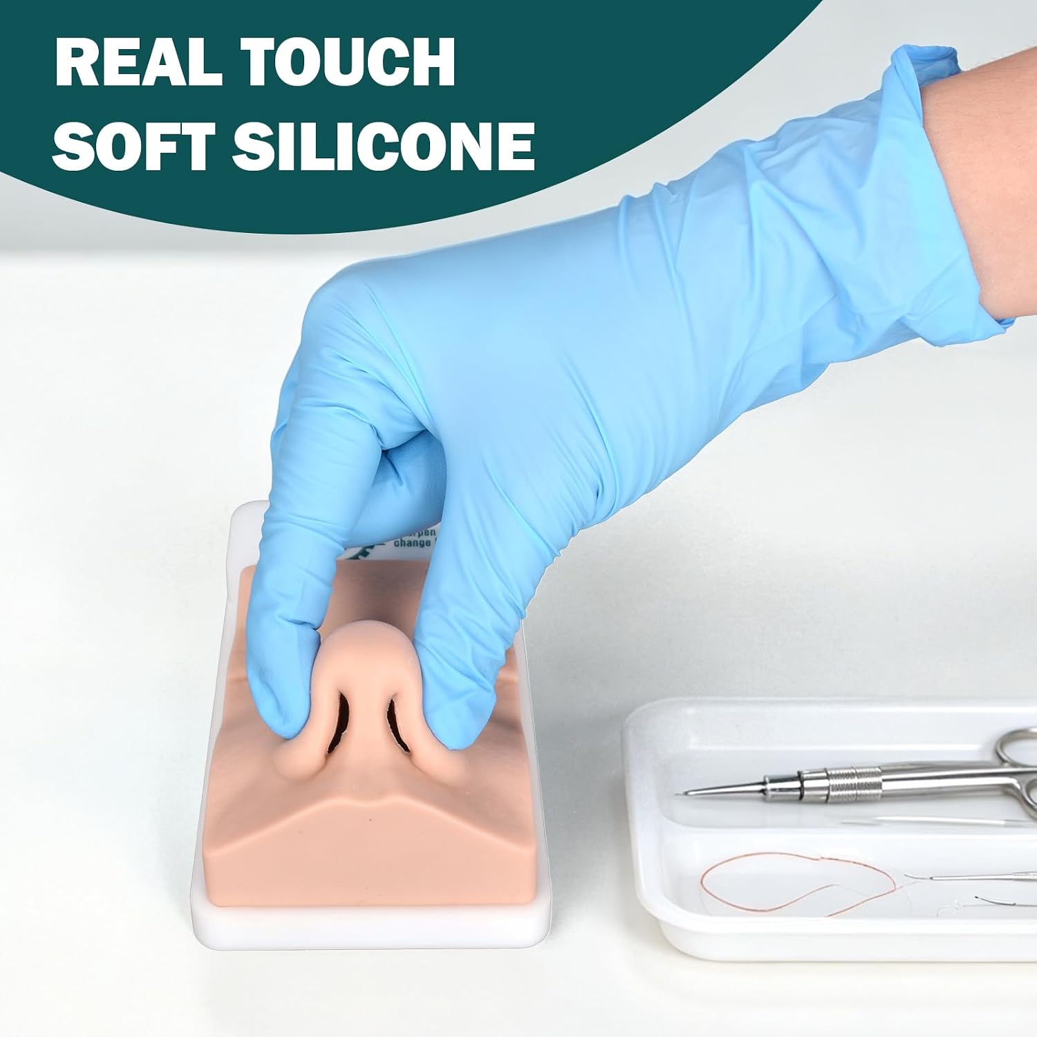 Silicone Rhinoplasty Training Model for Injection Practice