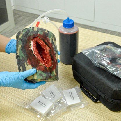 Stop the Laceration Bleeding Training Kit with Thigh