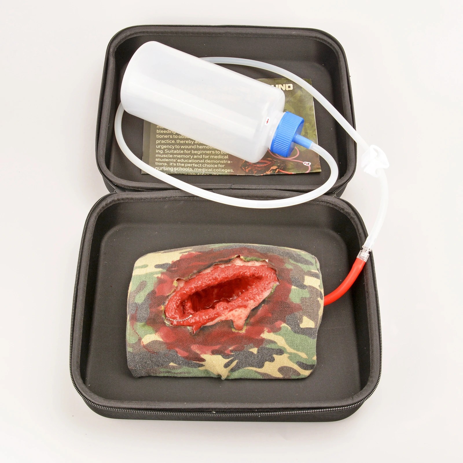Open Thigh wound packing trainer with Cover Raplacement