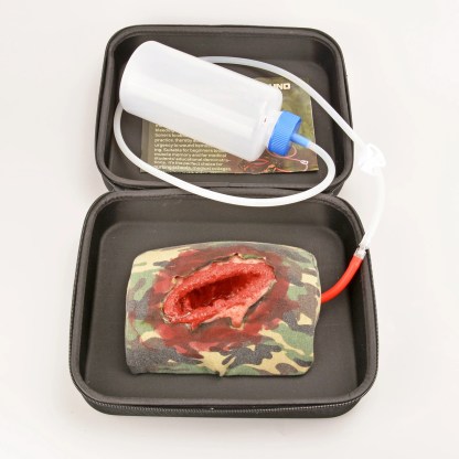 Open Thigh wound packing trainer with Cover Raplacement