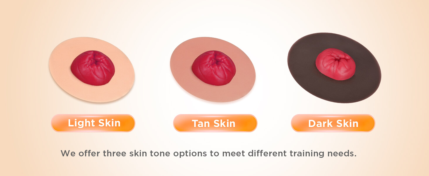 Stoma Models Skin Tones