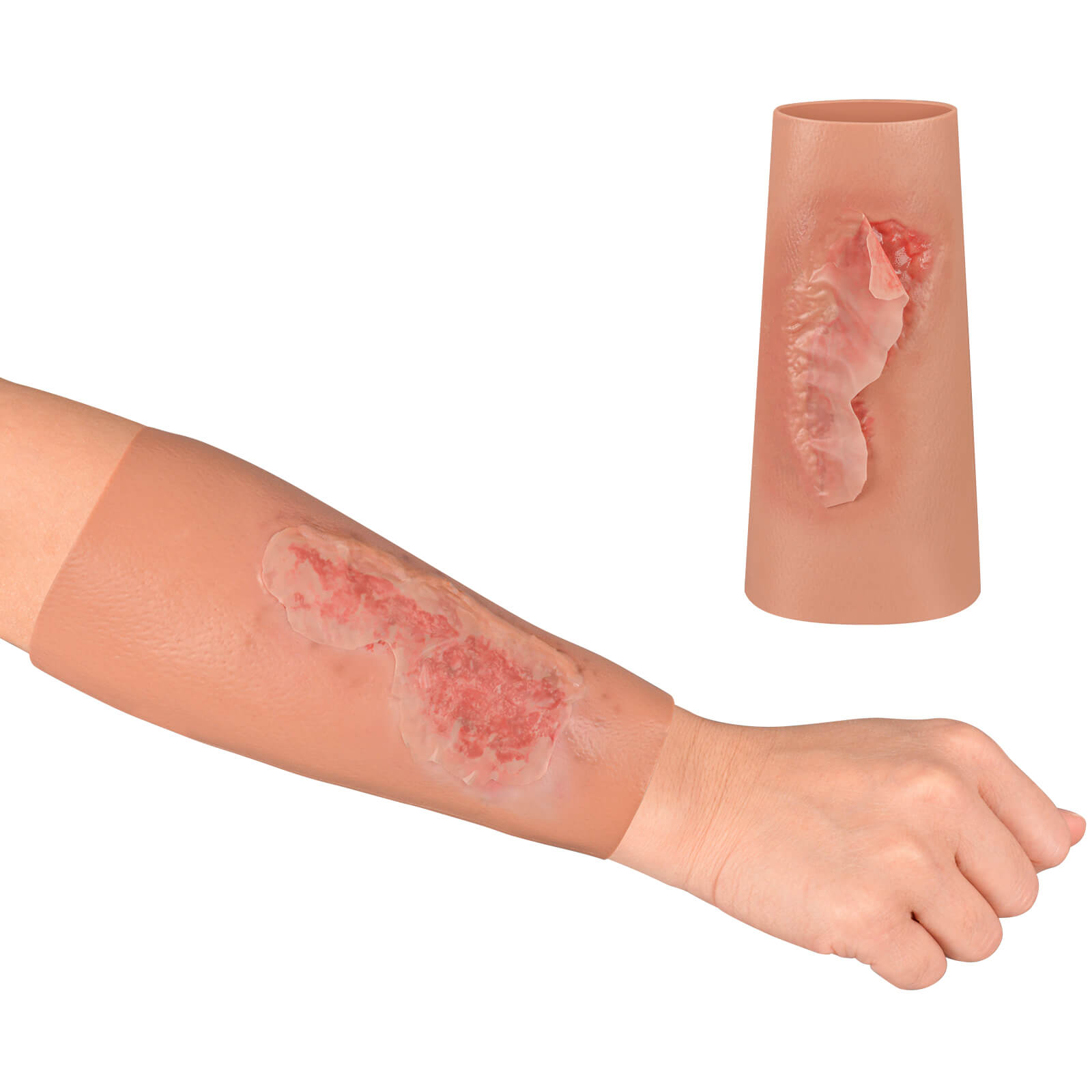 Abrasion Wound Care Simulation Sleeve