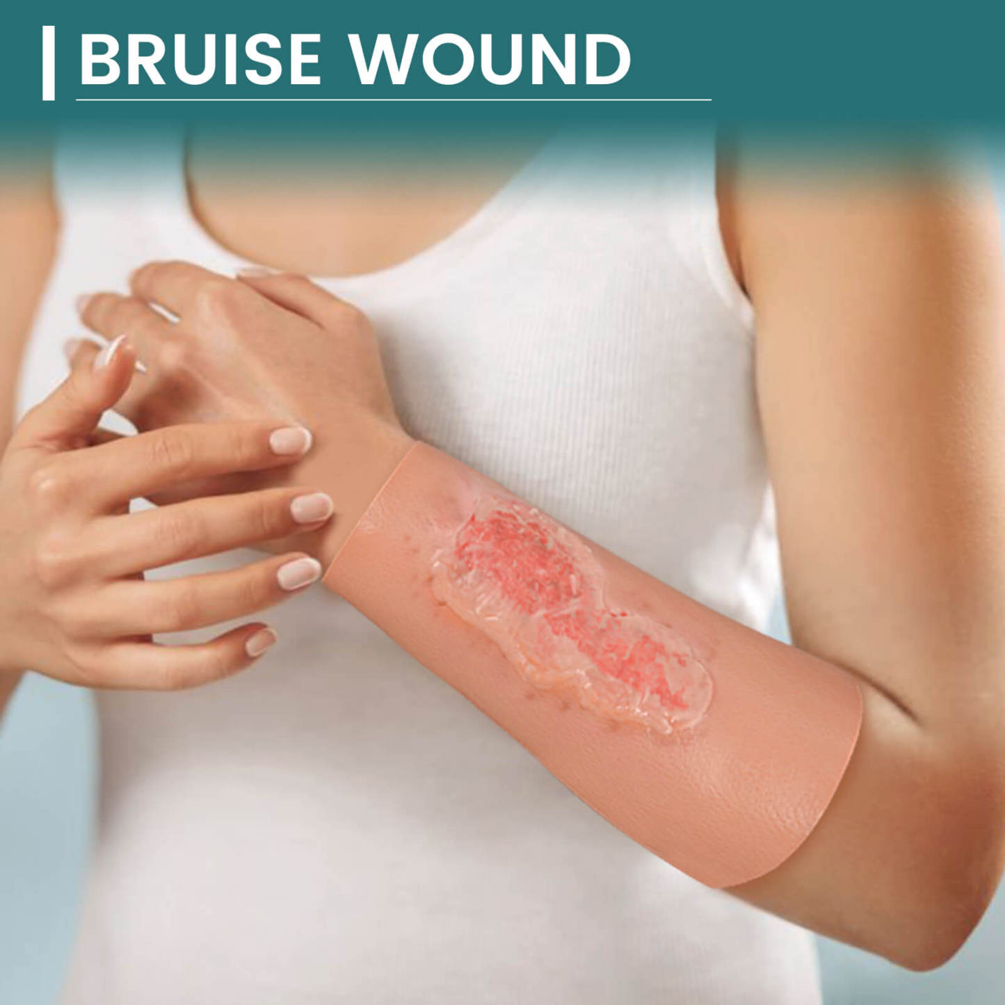 Abrasion Wound Care Simulation Sleeve