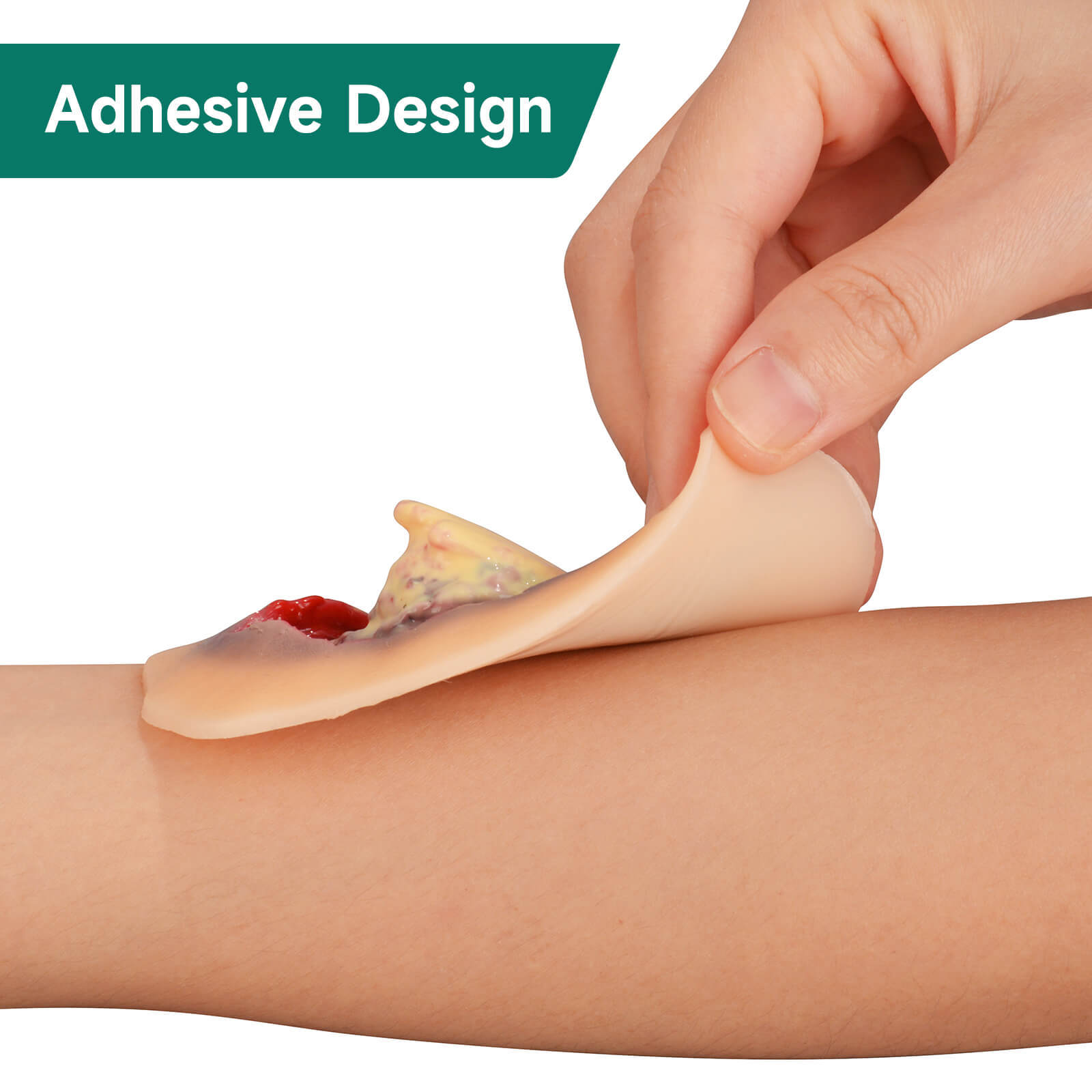 Self-Adhesive Ankle Fracture Wound Model