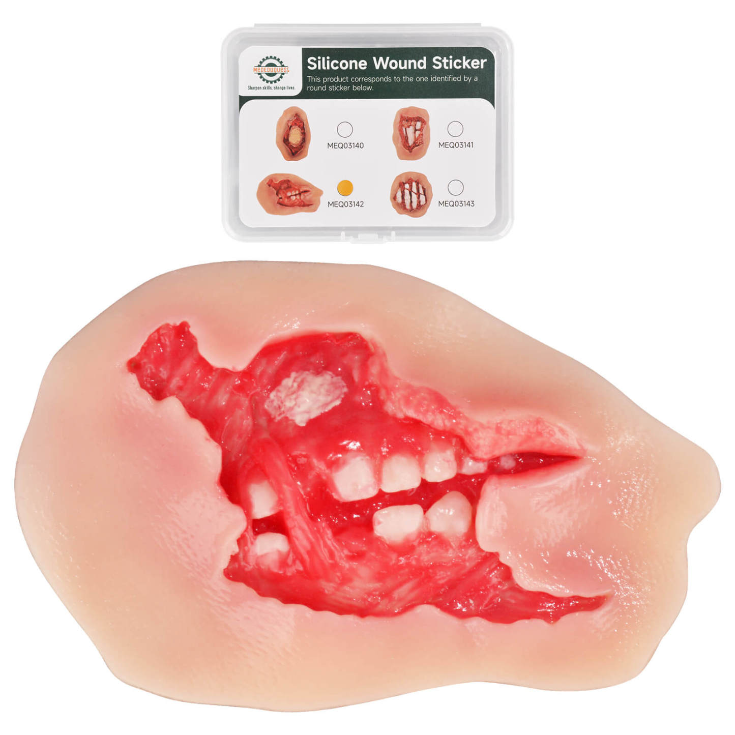 Adhesive Exposed Denture Avulsion Simulator
