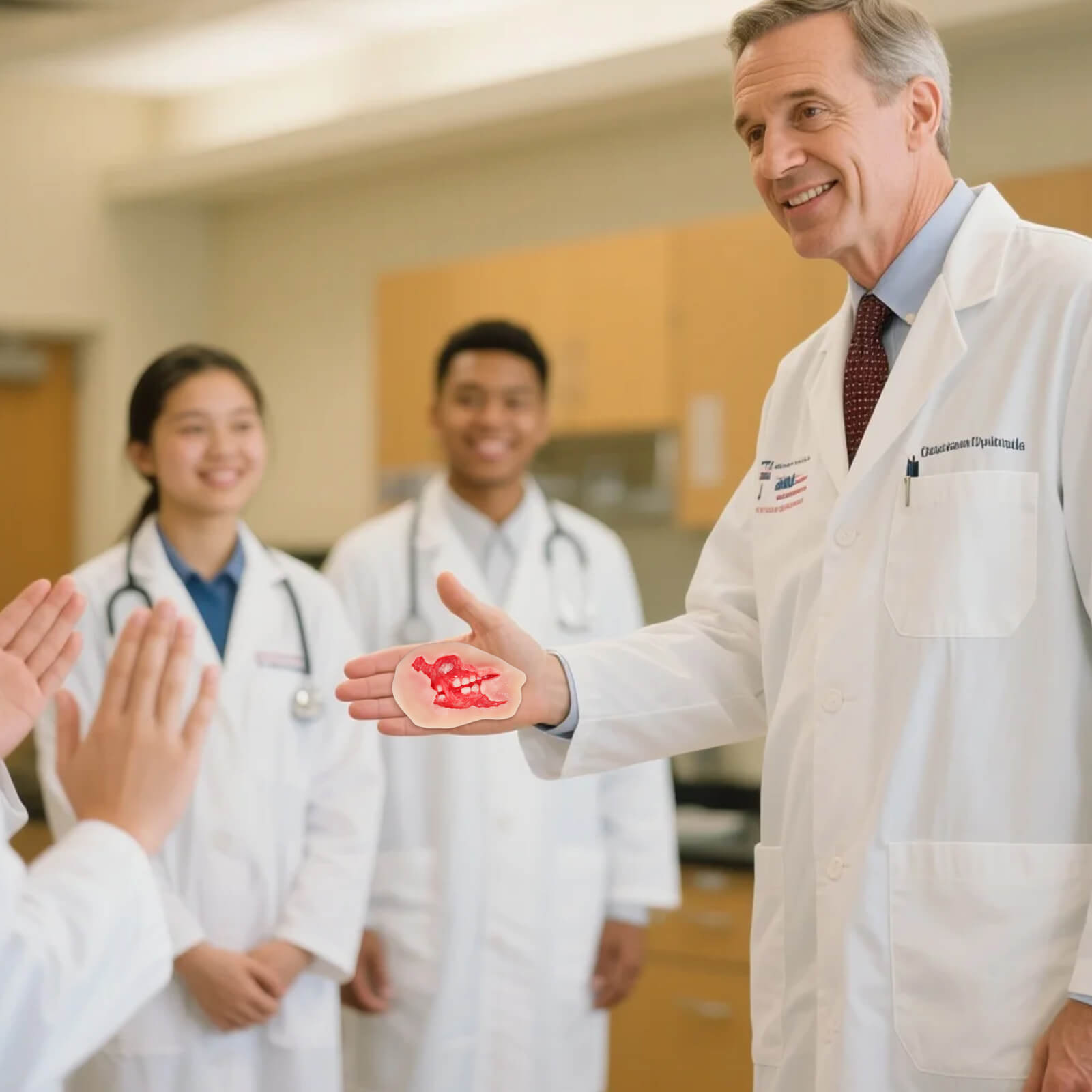 Adhesive Exposed Denture Avulsion Simulator