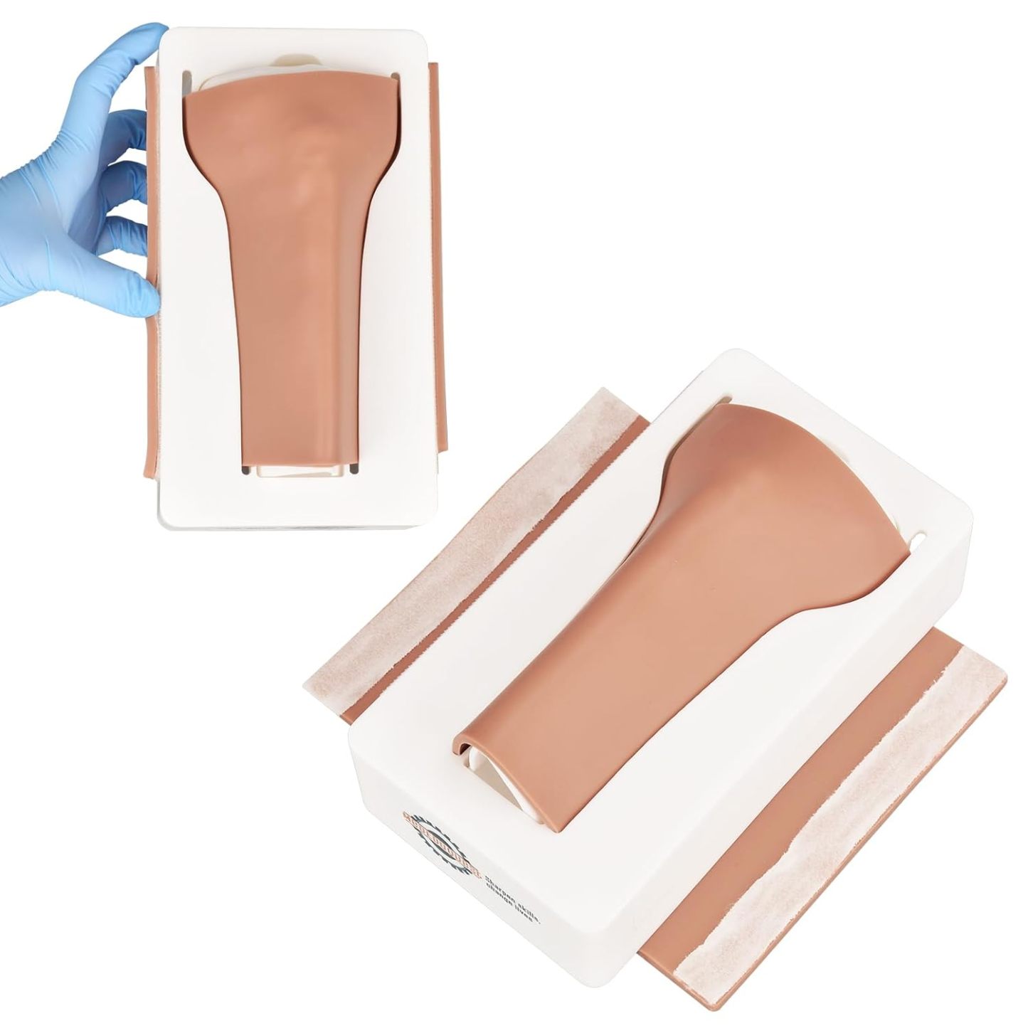Adult Tibial IO Access Trainer with Skin Pad - Velcro Type
