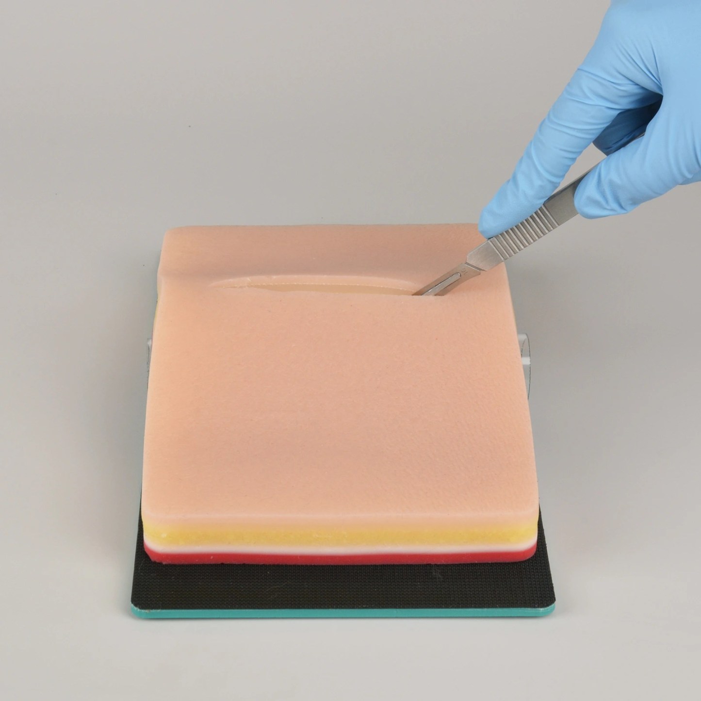 Advanced 5 Layers Suture Pad(Light) with Hook & Loop Device for Practice
