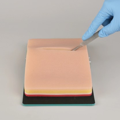 Advanced 5 Layers Suture Pad(Light) with Hook & Loop Device for Practice
