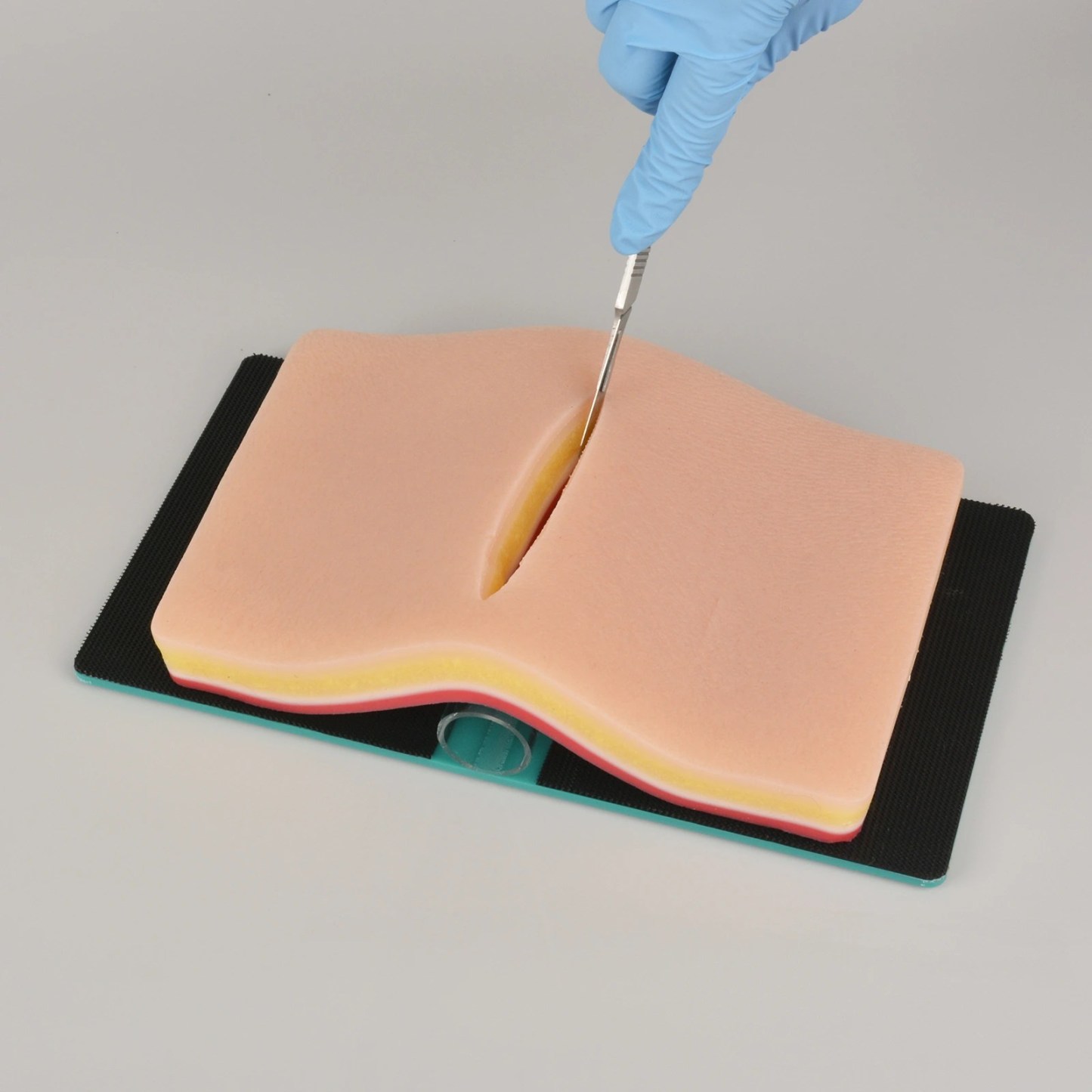 Advanced 5 Layers Suture Pad(Light) with Hook & Loop Device for Practice