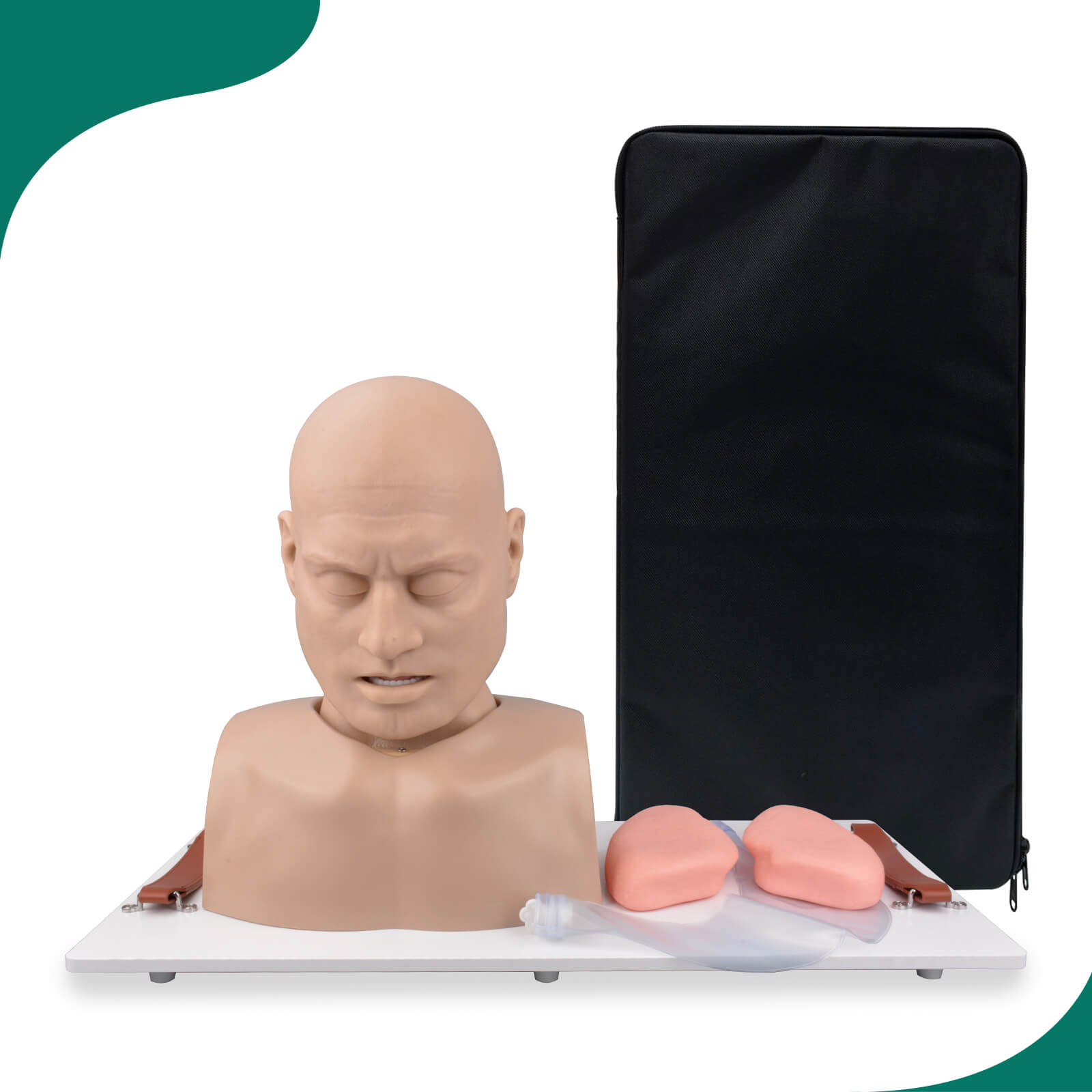 Advanced Adult Intubation Manikin with Full Airway Management System