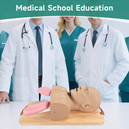 Advanced Adult Intubation Manikin with Full Airway Management System