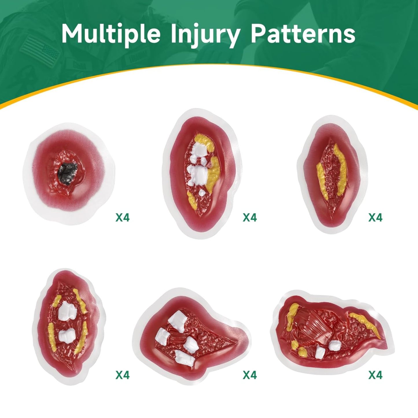Advanced Military Casualty Simulation Kit