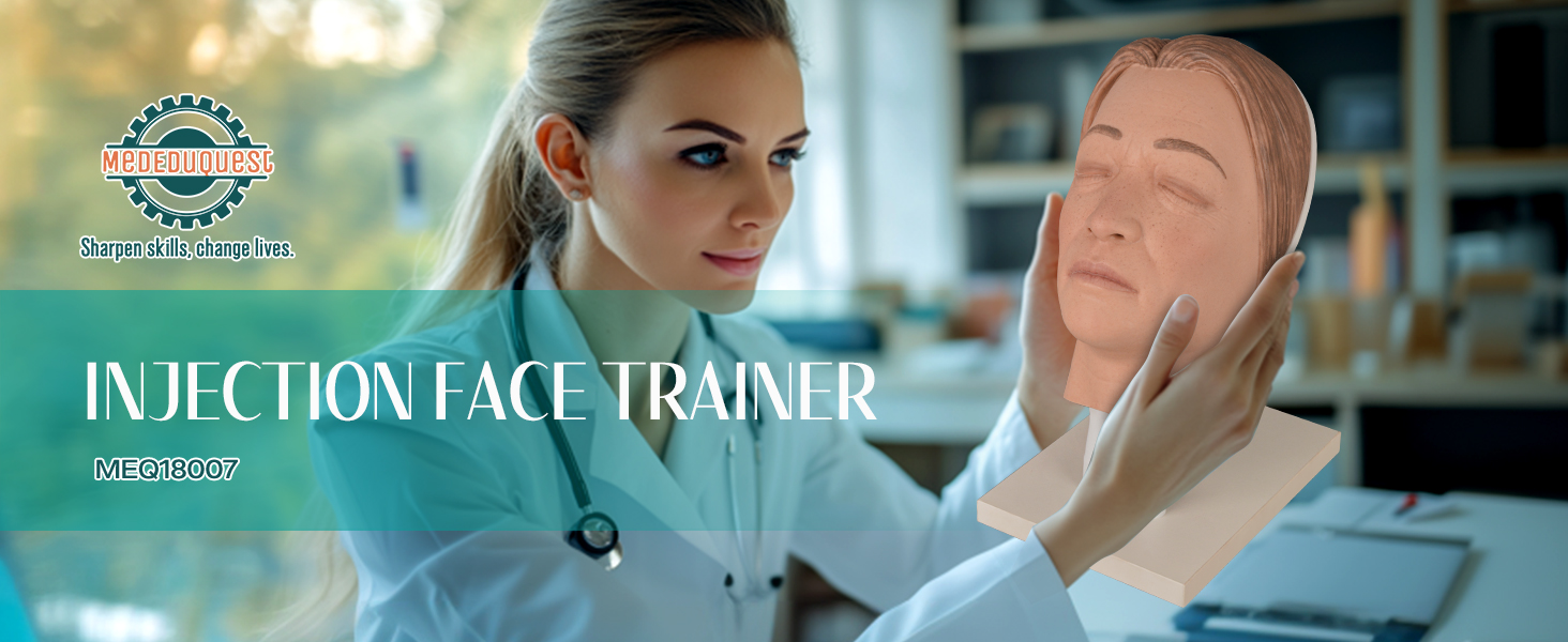 Facial Injection Manikin with Feminine Features - Nana Model