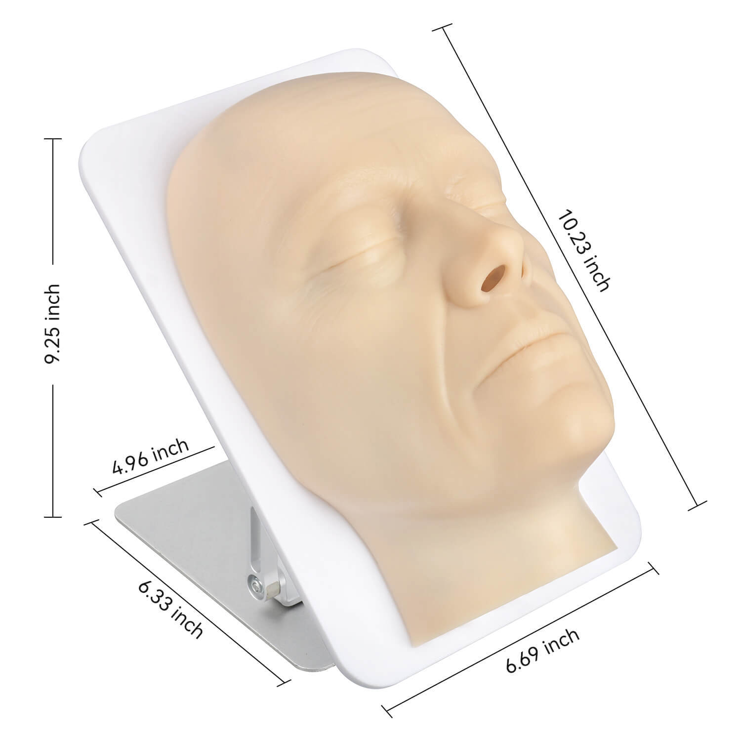 Layered Aesthetic Injection Training Head