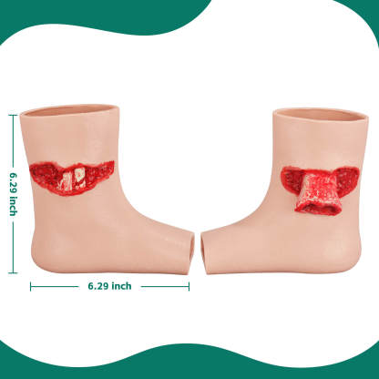 Ankle Exposed Bone Open Fracture Trainer