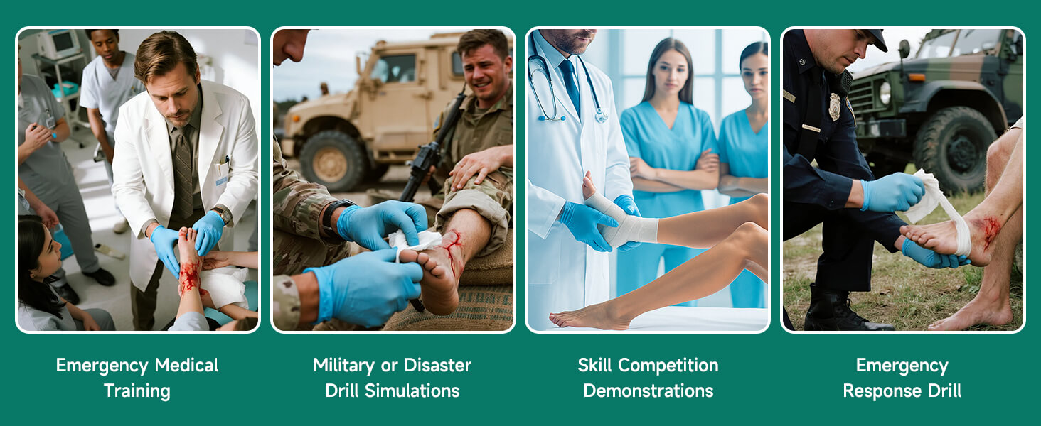 Ankle Gunshot Wound Packing Trainer Application