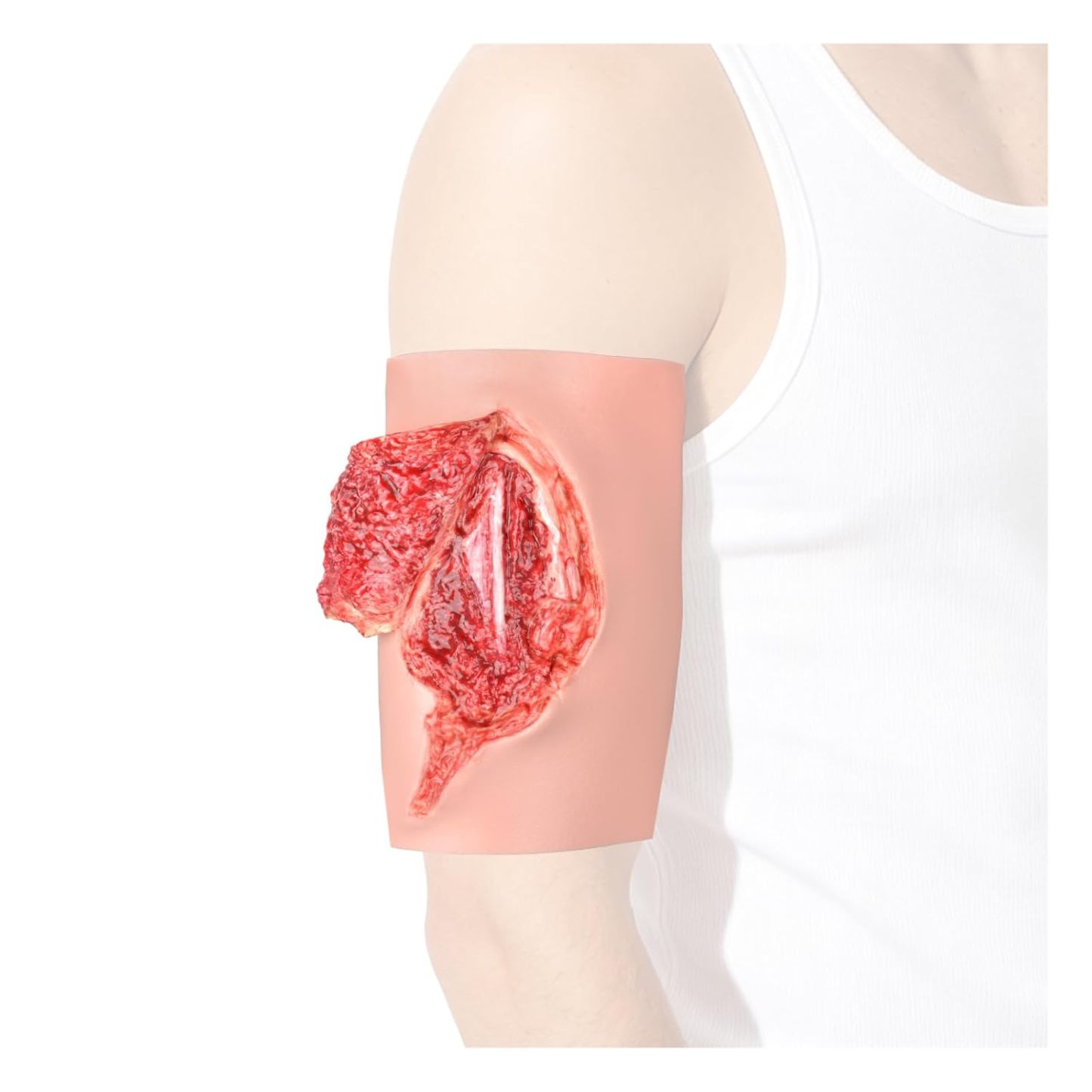 Wearable Calf & Forearm Avulsion Wound Simulator